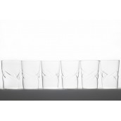 Creased Glasses (pack of 6) Verres froissés Wilfried Allyn Design Tableware 150,00 €